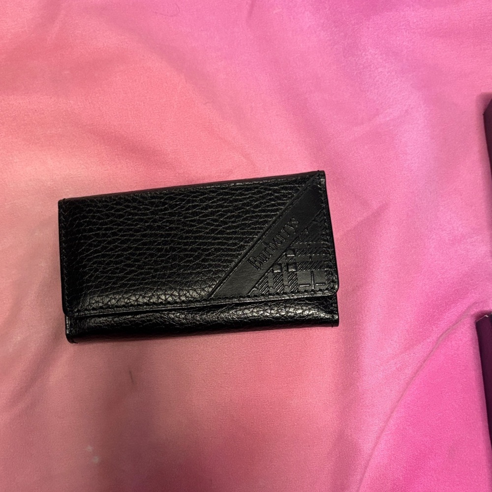 Burberry Black Key & Card Holder